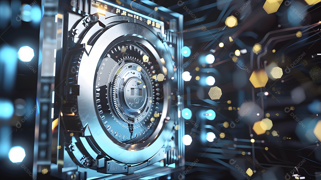 Um cofre digital que protege informações confidenciais