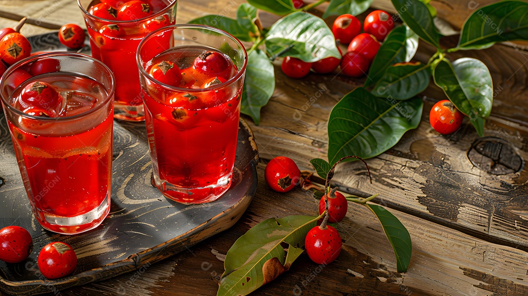 Refrigerante de guaraná um popular refrigerante brasileiro feito a partir do fruto do guaraná