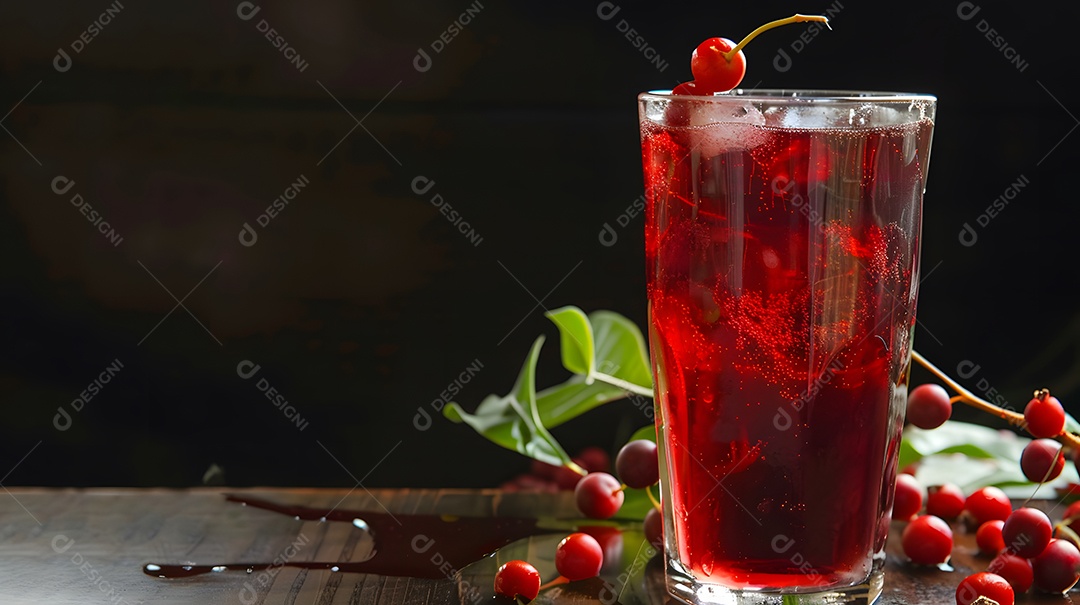 Refrigerante de guaraná um popular refrigerante brasileiro feito a partir do fruto do guaraná