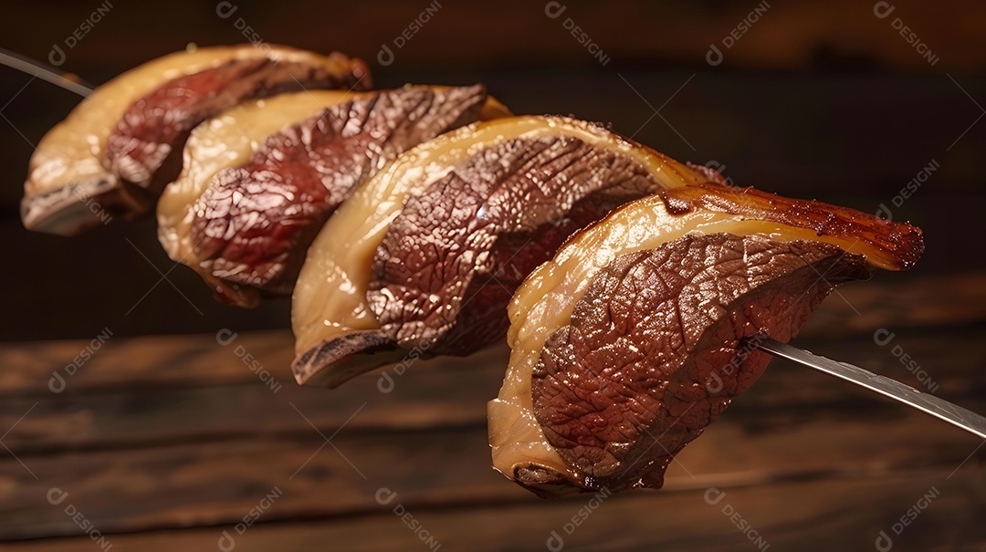 Picanha um corte popular de carne bovina nas churrascarias brasileiras