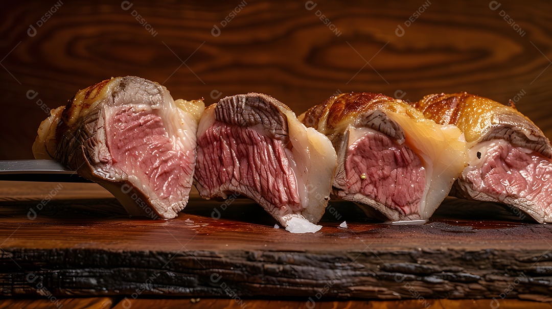 Picanha um corte popular de carne bovina nas churrascarias brasileiras