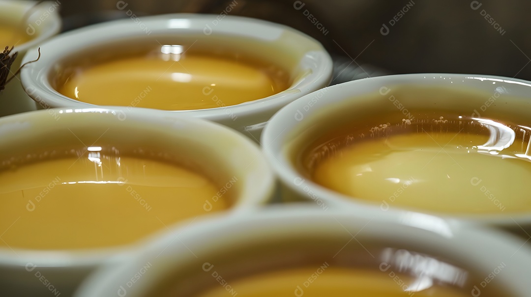 Quindim uma sobremesa doce de creme de coco