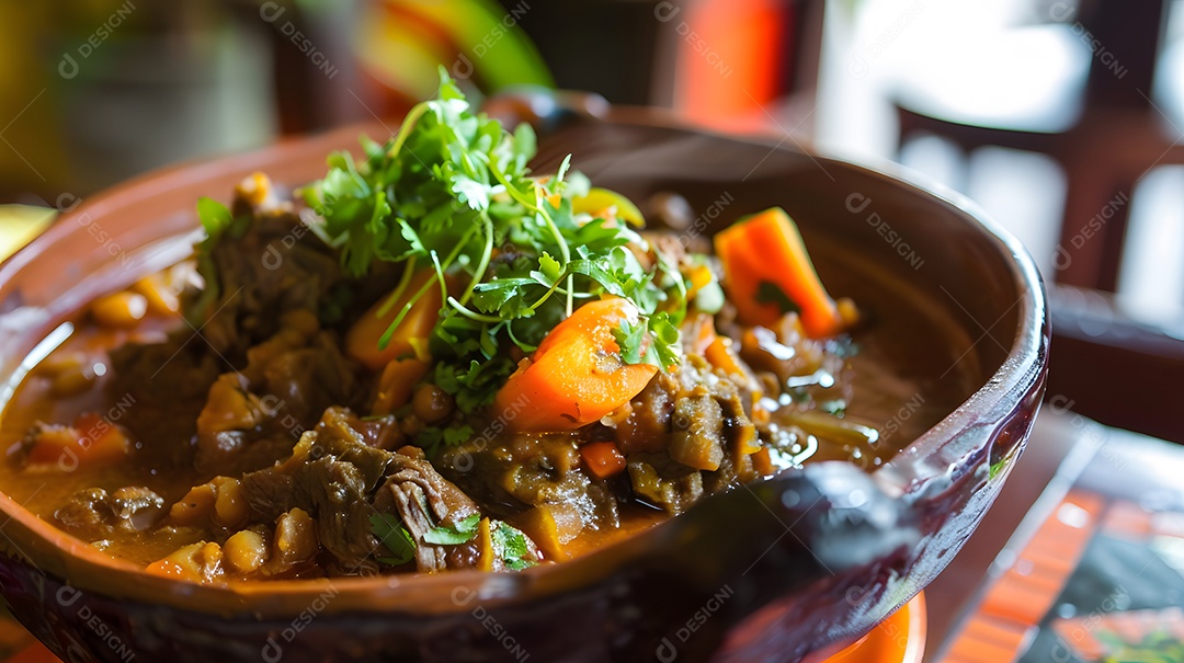 Ensopado de carne bovina de cozimento lento