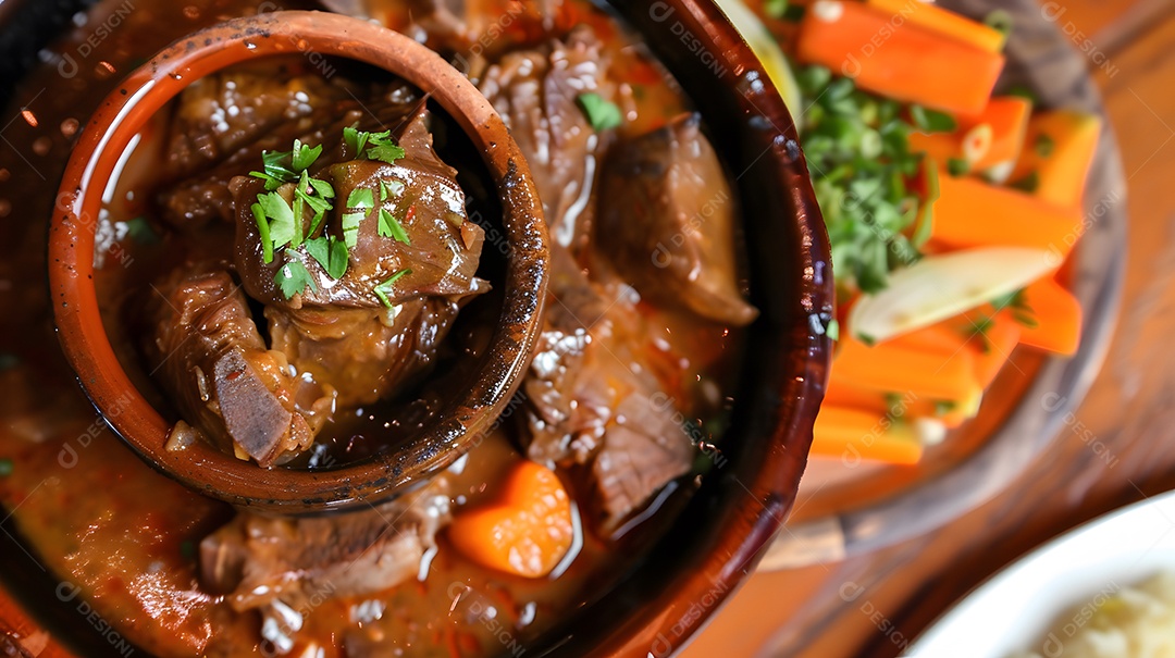 Ensopado de carne bovina de cozimento lento