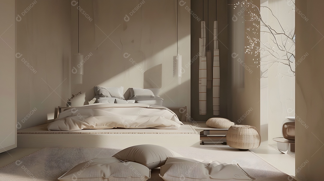 Banheiro em estilo Art Déco com detalhes em mármore e luminárias douradas