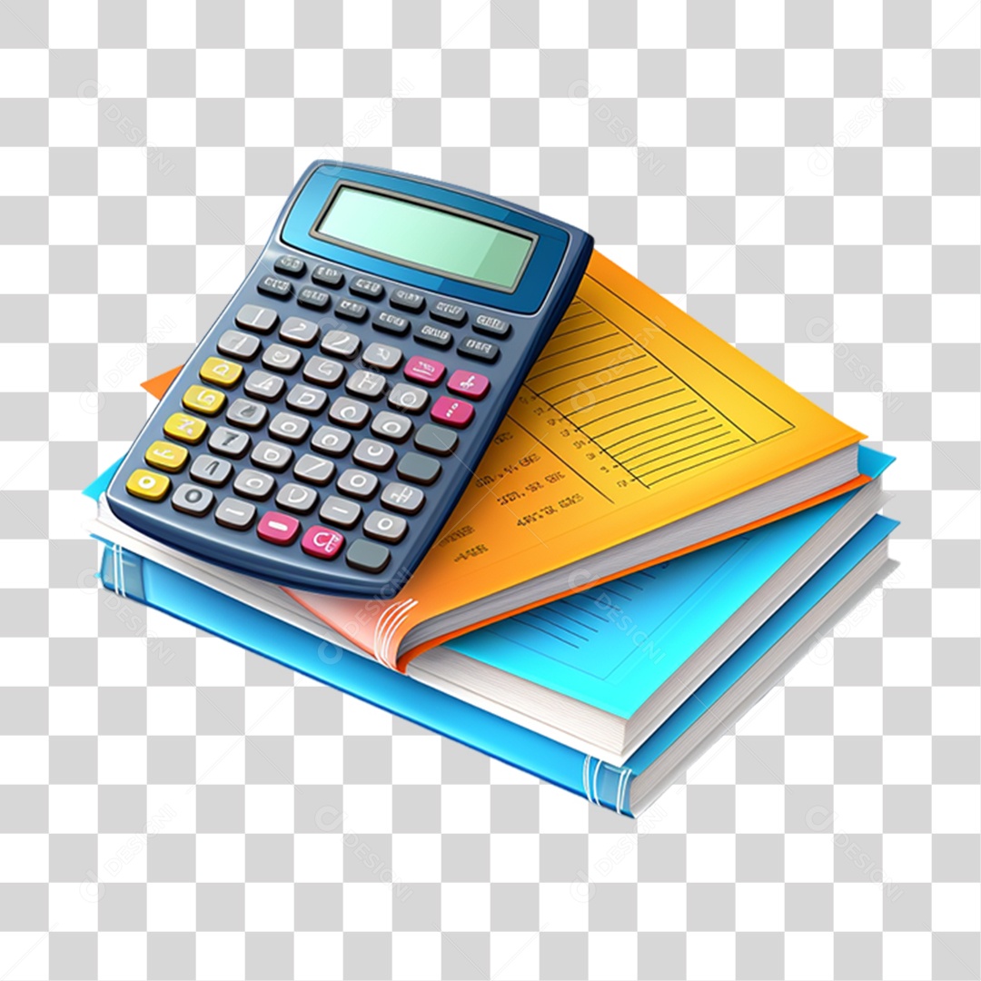 Materiais Escolares Volta ás Aulas PNG Transparente