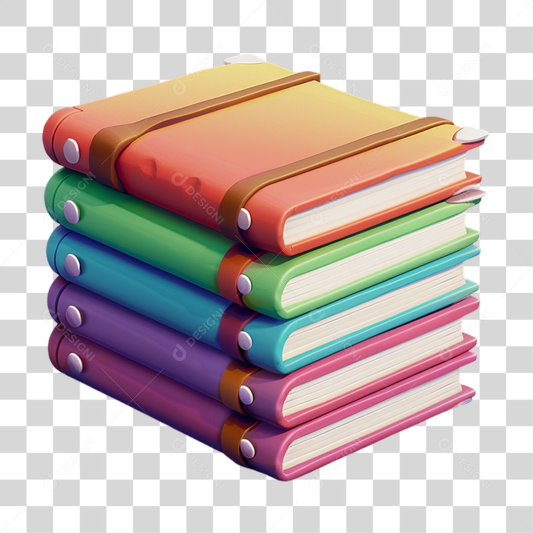 Materiais Escolares Volta ás Aulas PNG Transparente