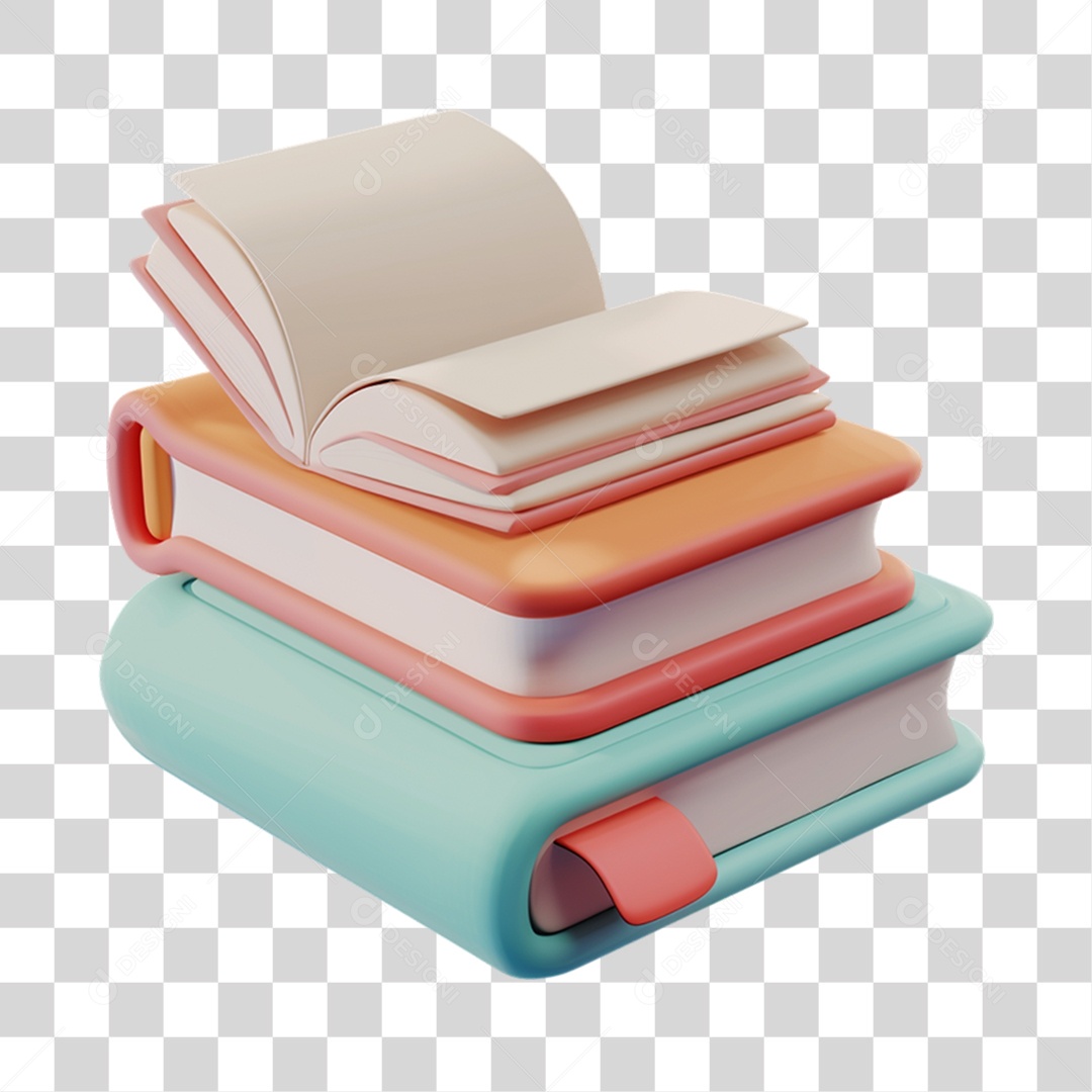 Materiais Escolares Volta ás Aulas PNG Transparente