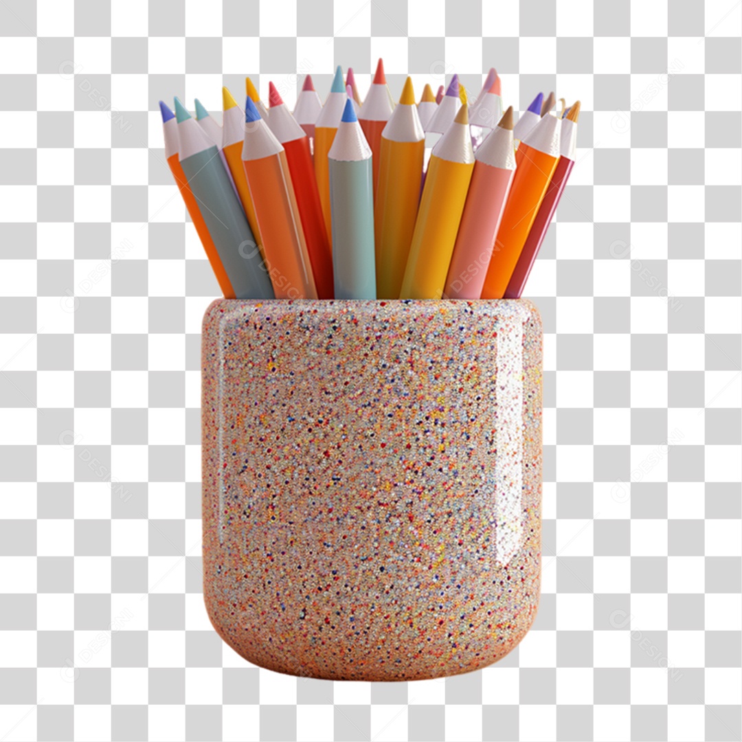 Lápis de Colorir PNG Transparente