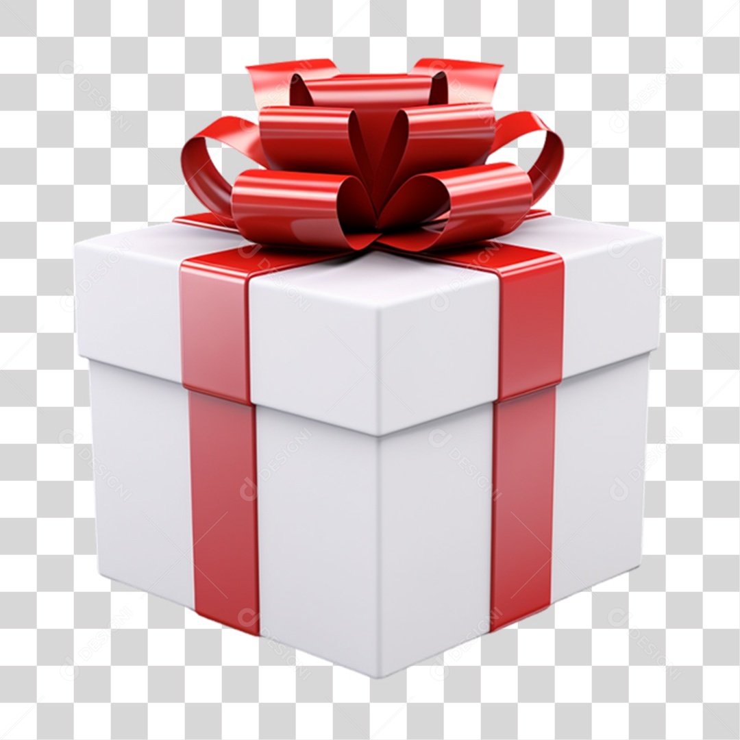 Caixa de Presente PNG Transparente
