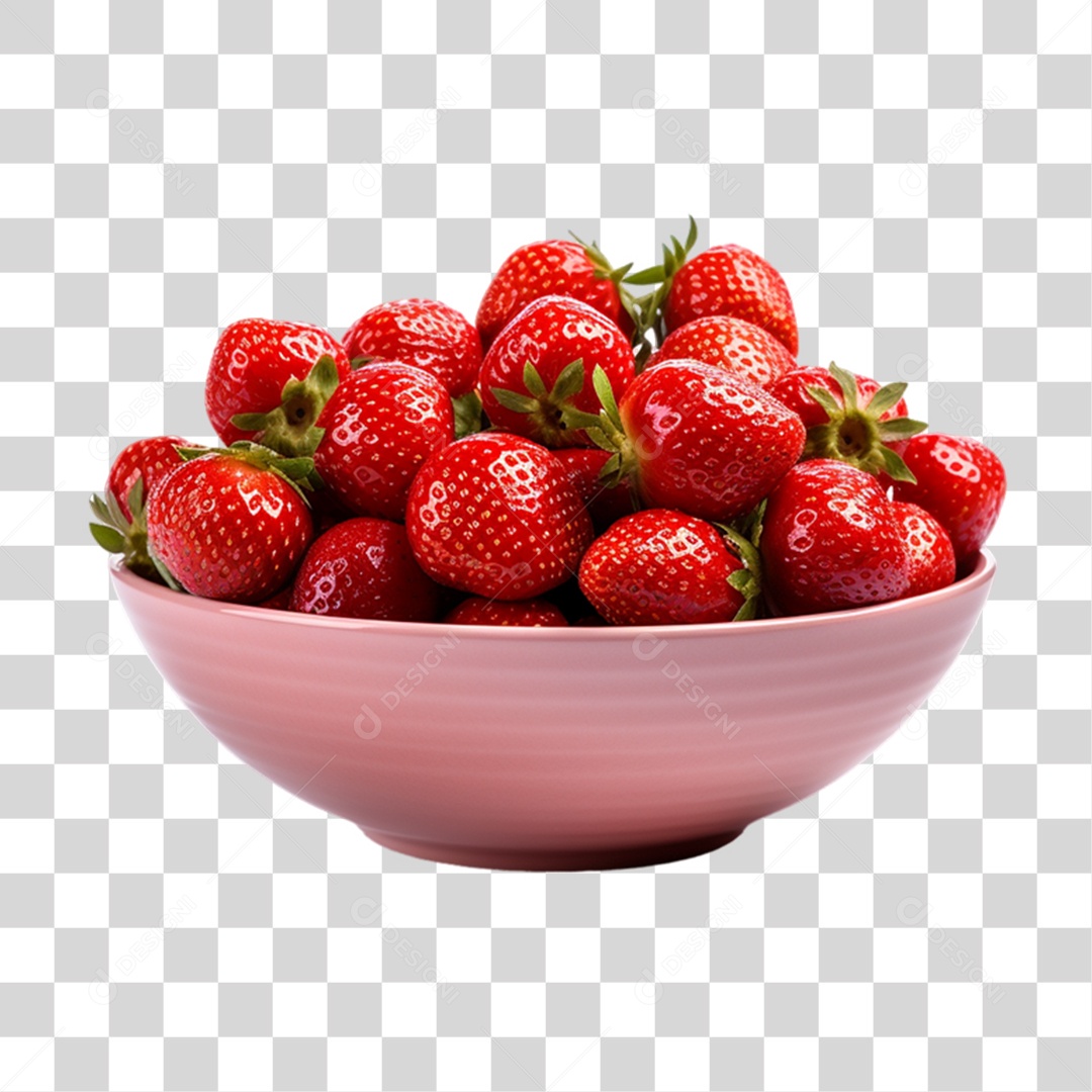 Vasilha com Frutas PNG Transparente