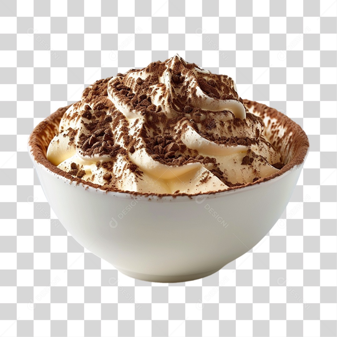 Tiramisù Sobremesa PNG Transparente