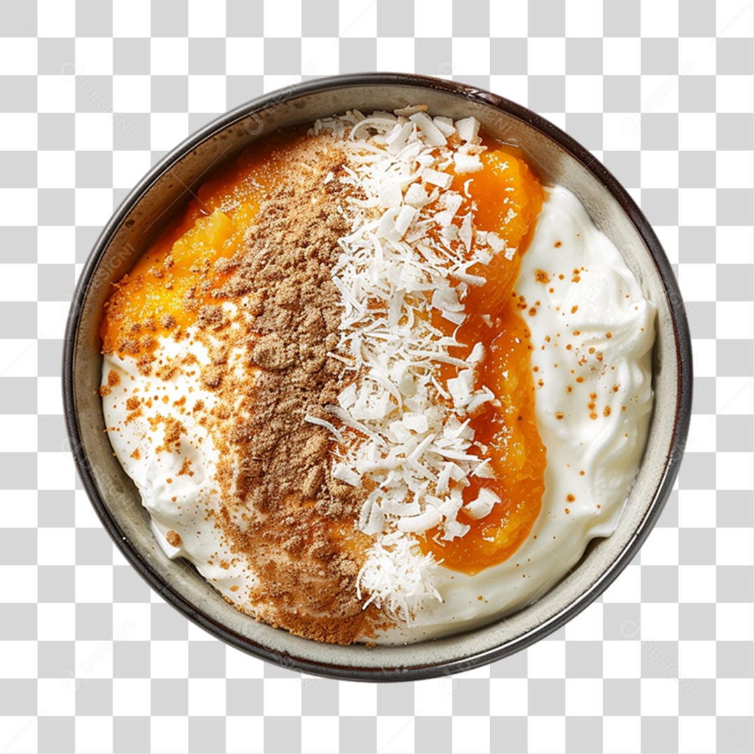 Tiramisù Sobremesa PNG Transparente