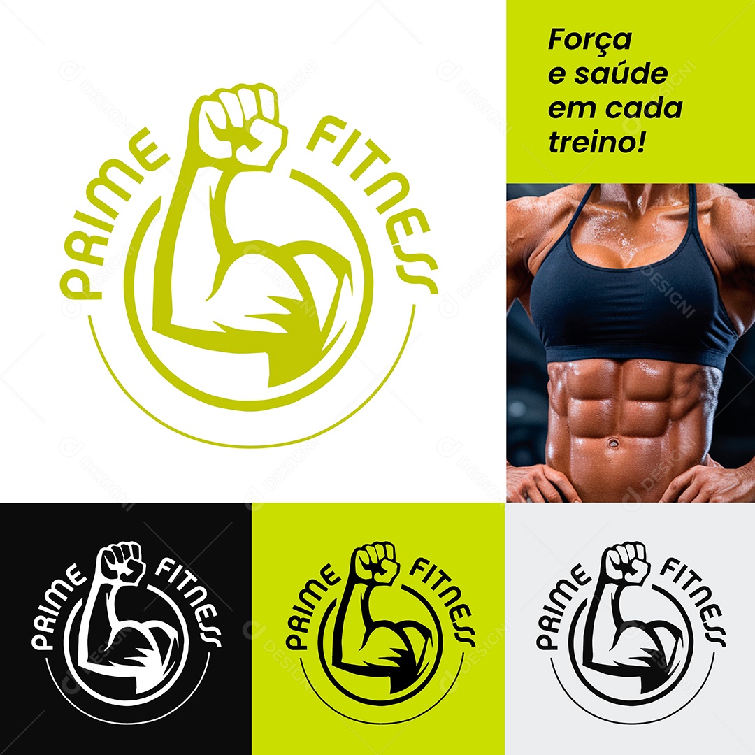 Logo Academia Vetor Ai + EPS Editável