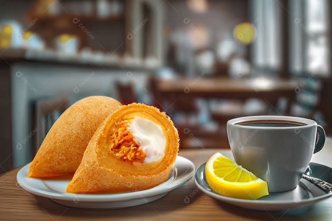 Coxinha de frango com catupiry