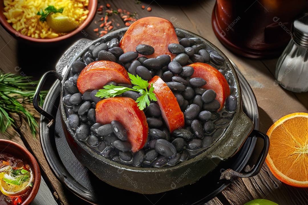 Feijoada comida tradicional brasileira