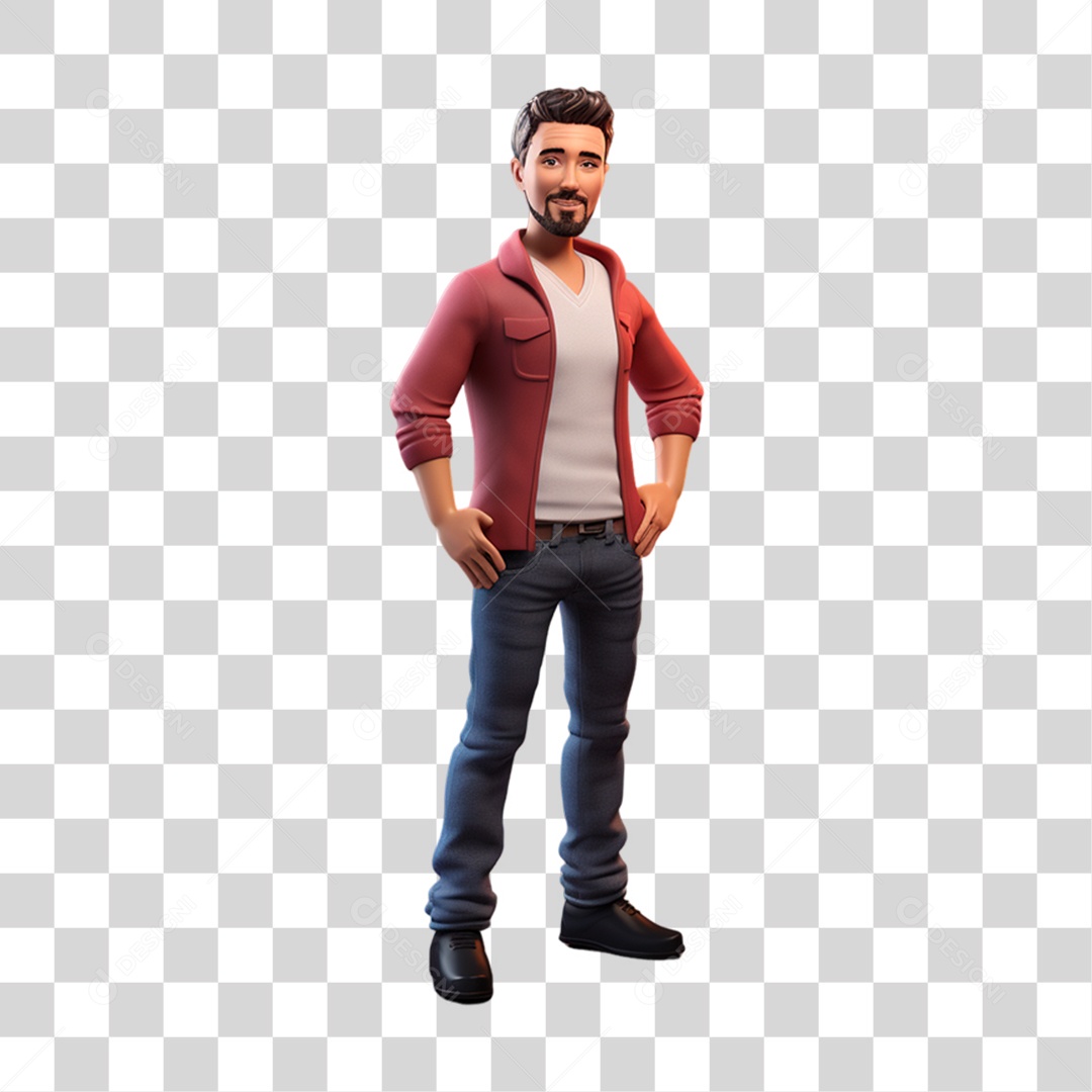 Personagem Pai PNG Transparente