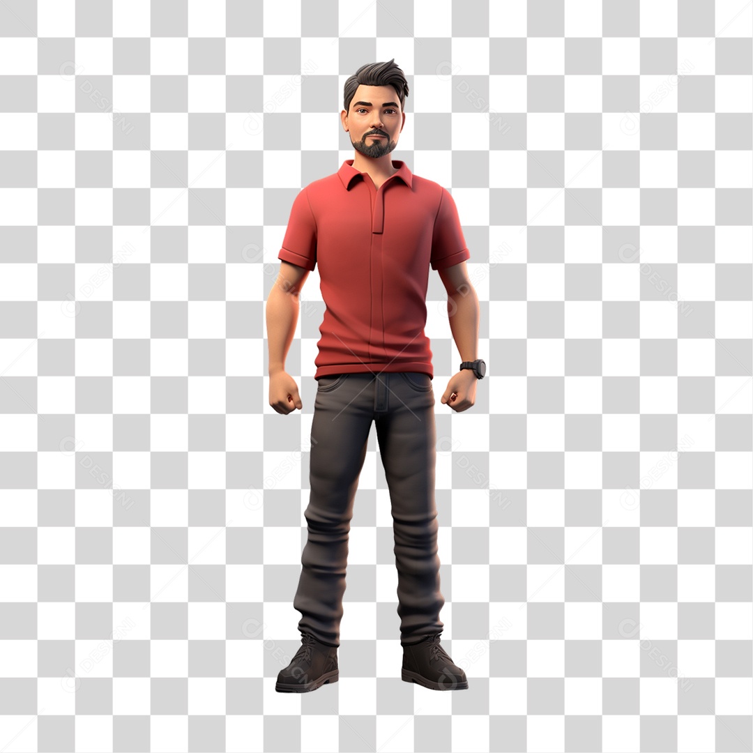 Personagem Pai PNG Transparente