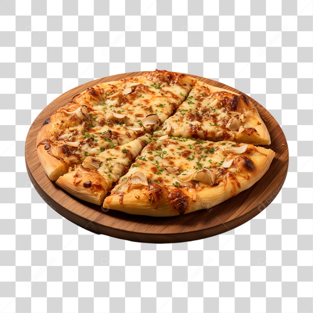 Pizza Vários Sabores PNG Transparente