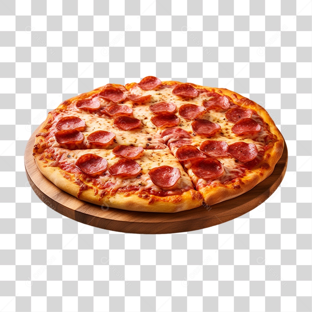 Pizza Vários Sabores PNG Transparente