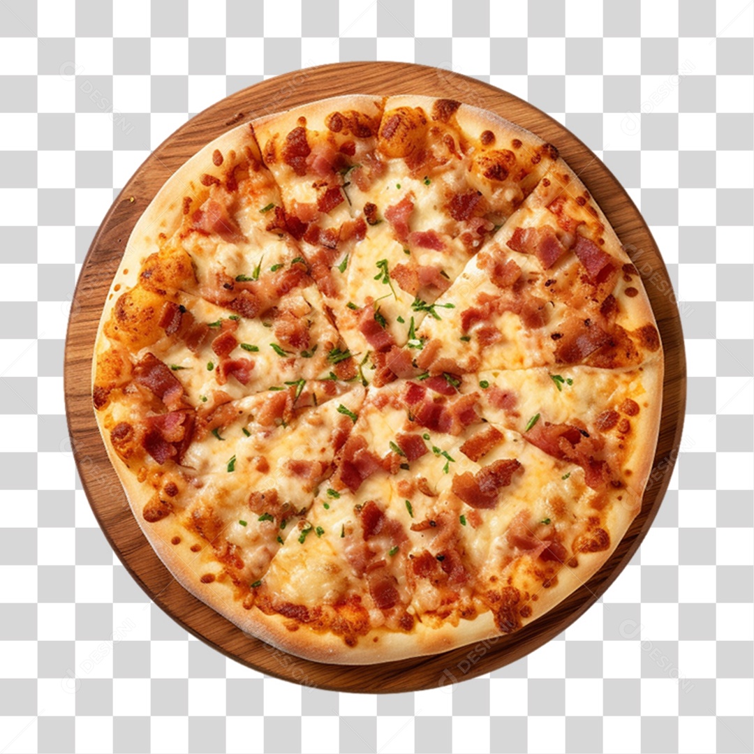 Pizza Vários Sabores PNG Transparente