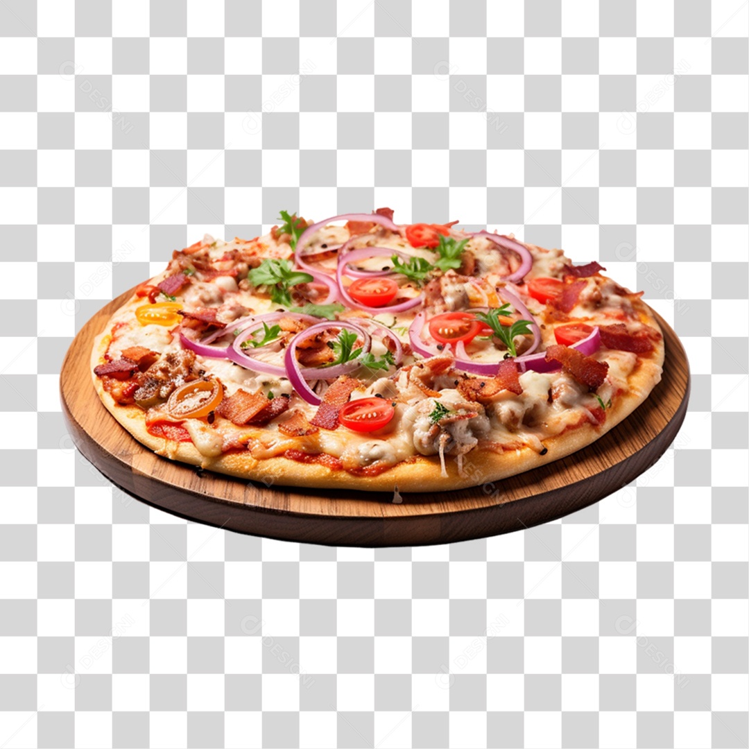 Pizza Various Flavors Transparent PNG