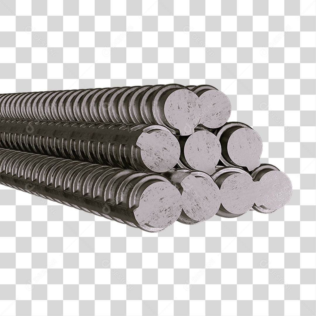 Barra de Ferro Treliça PNG Transparente