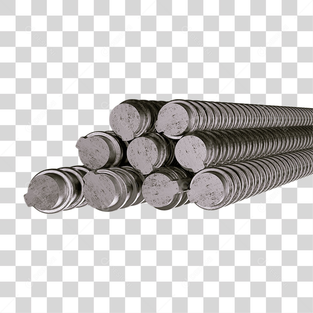 Barra de Ferro Treliça PNG Transparente