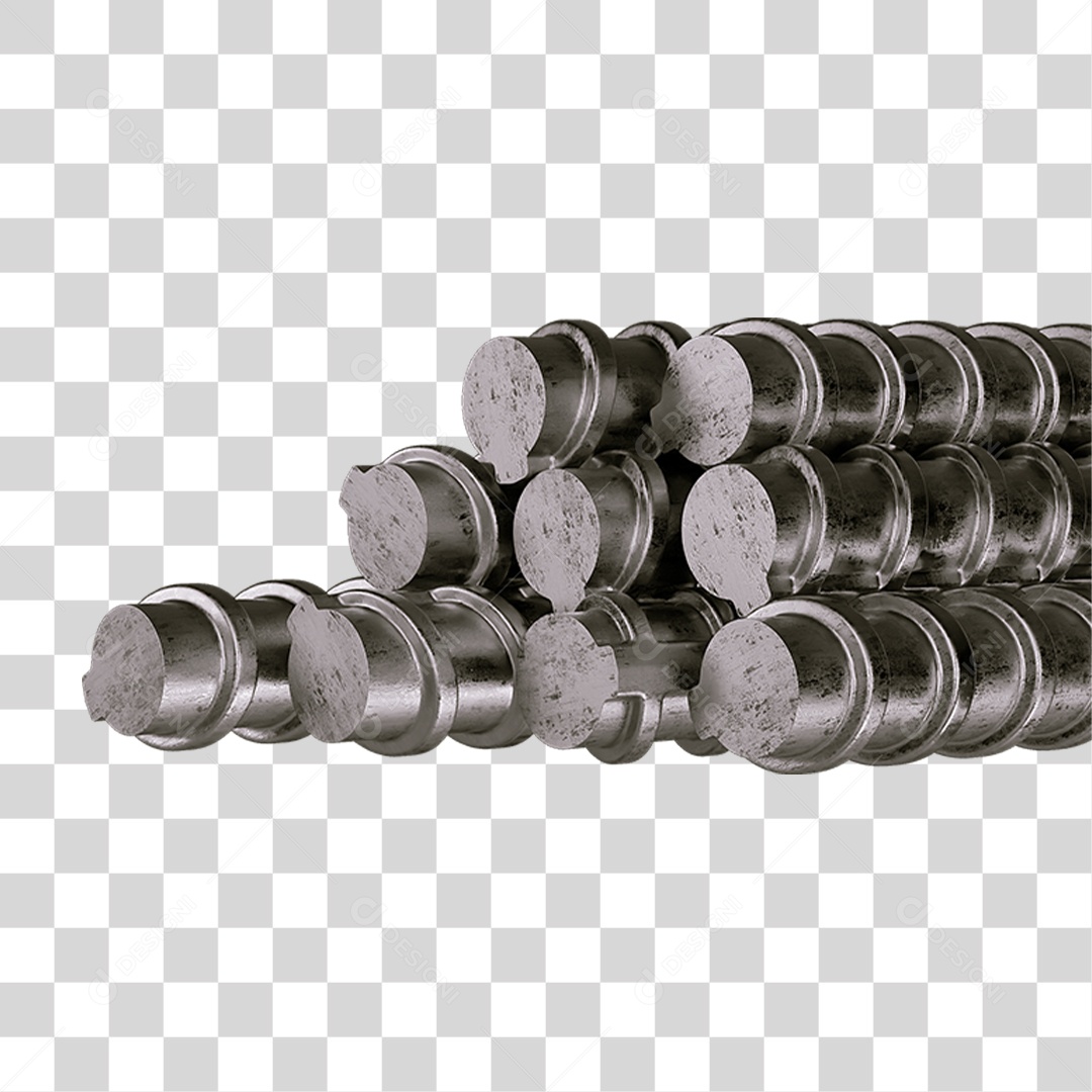 Barra de Ferro Treliça PNG Transparente