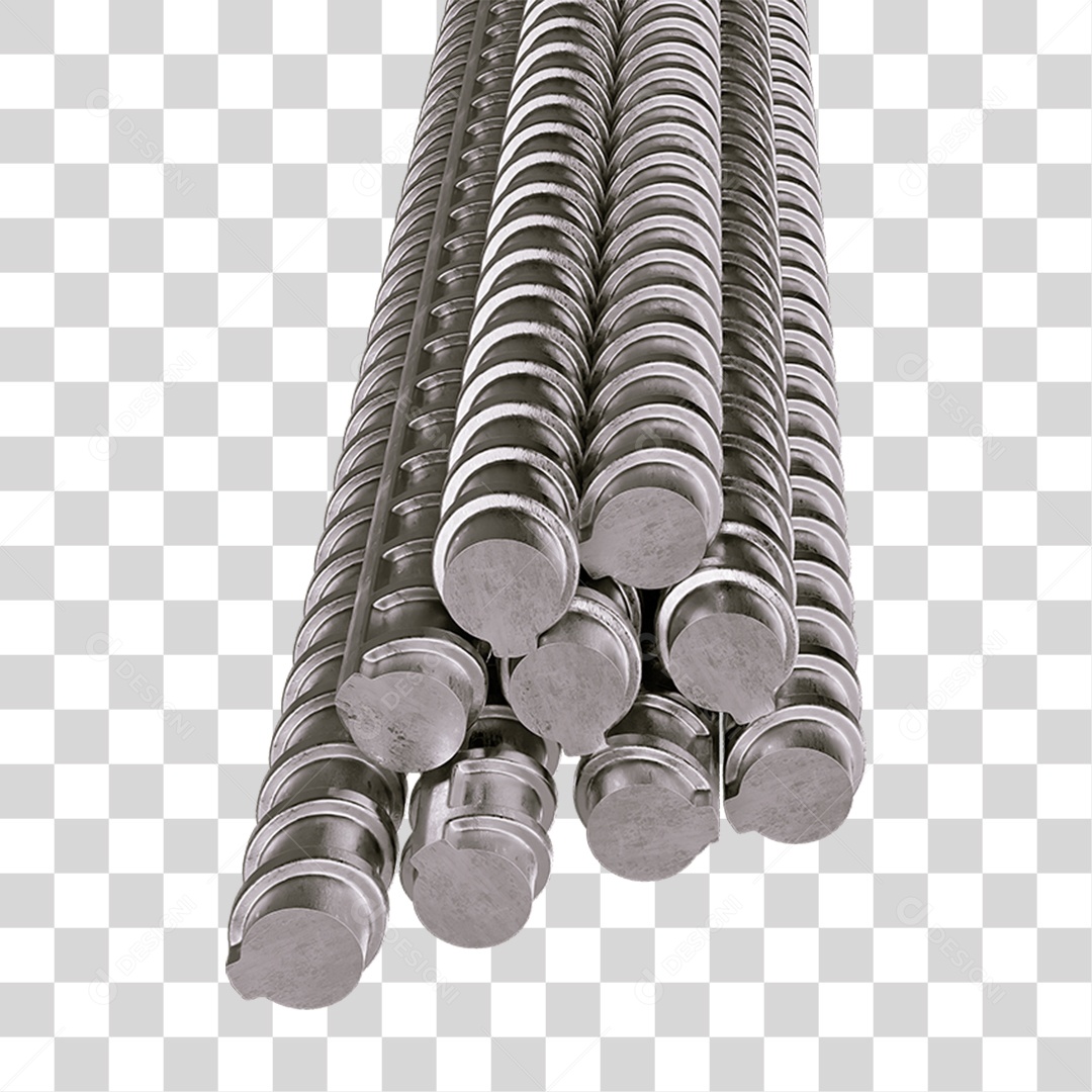 Barra de Ferro Treliça PNG Transparente