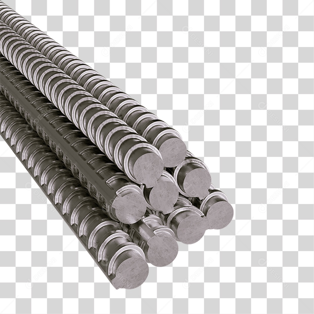 Barra de Ferro Treliça PNG Transparente