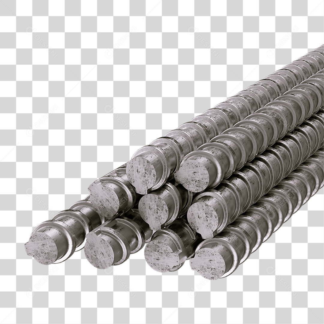 Barra de Ferro Treliça PNG Transparente