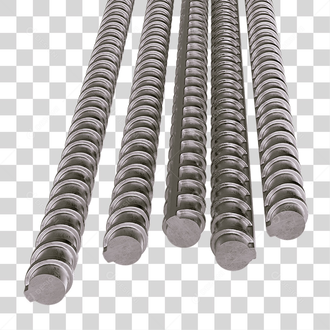 Barra de Ferro Treliça PNG Transparente