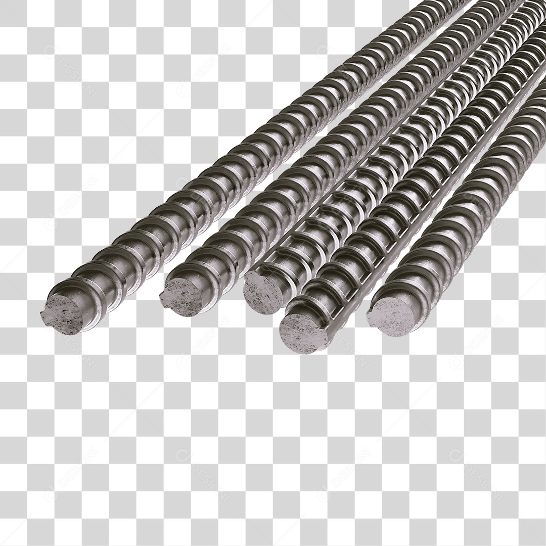 Barra de Ferro Treliça PNG Transparente