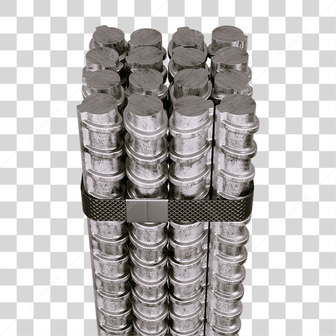 Barra de Ferro Treliça PNG Transparente