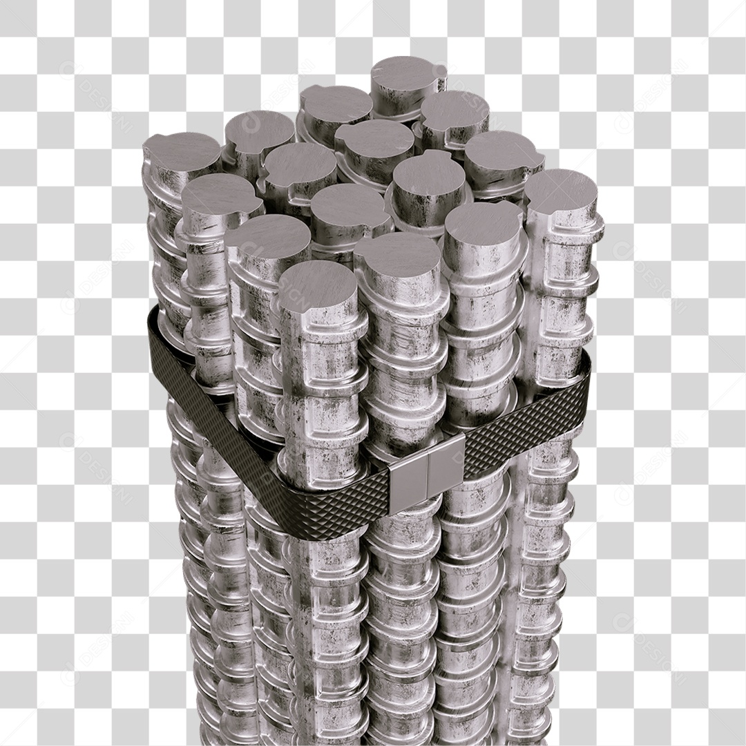 Barra de Ferro Treliça PNG Transparente