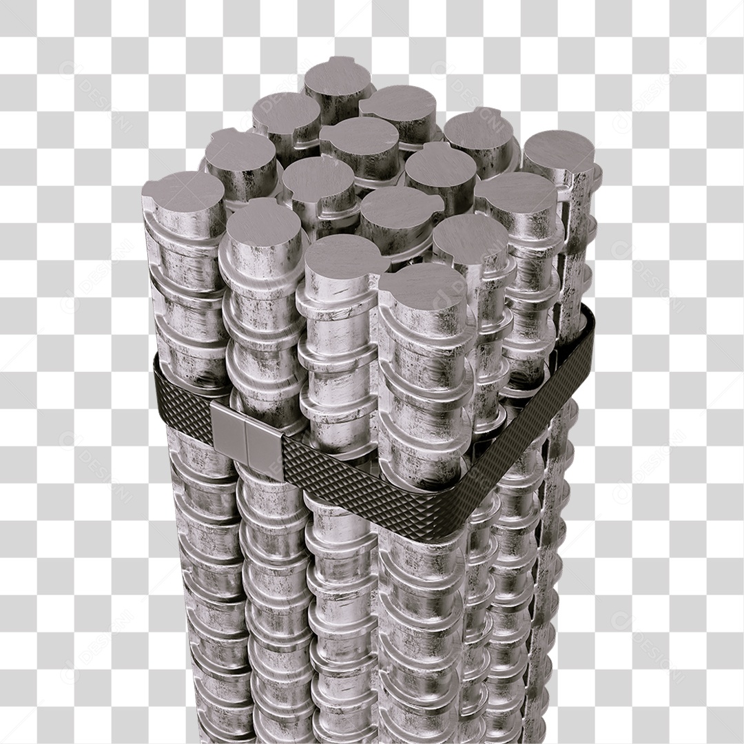 Barra de Ferro Treliça PNG Transparente