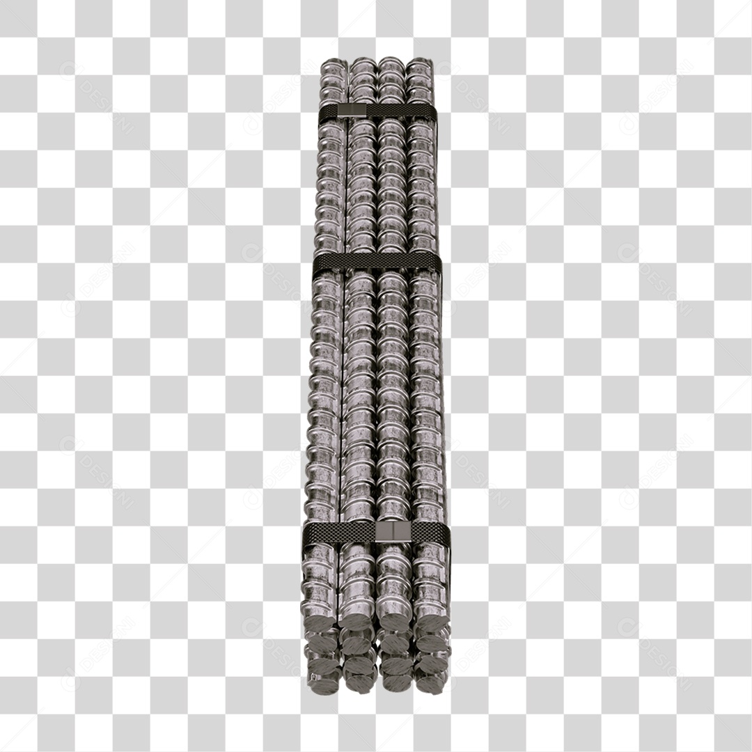 Barra de Ferro Treliça PNG Transparente