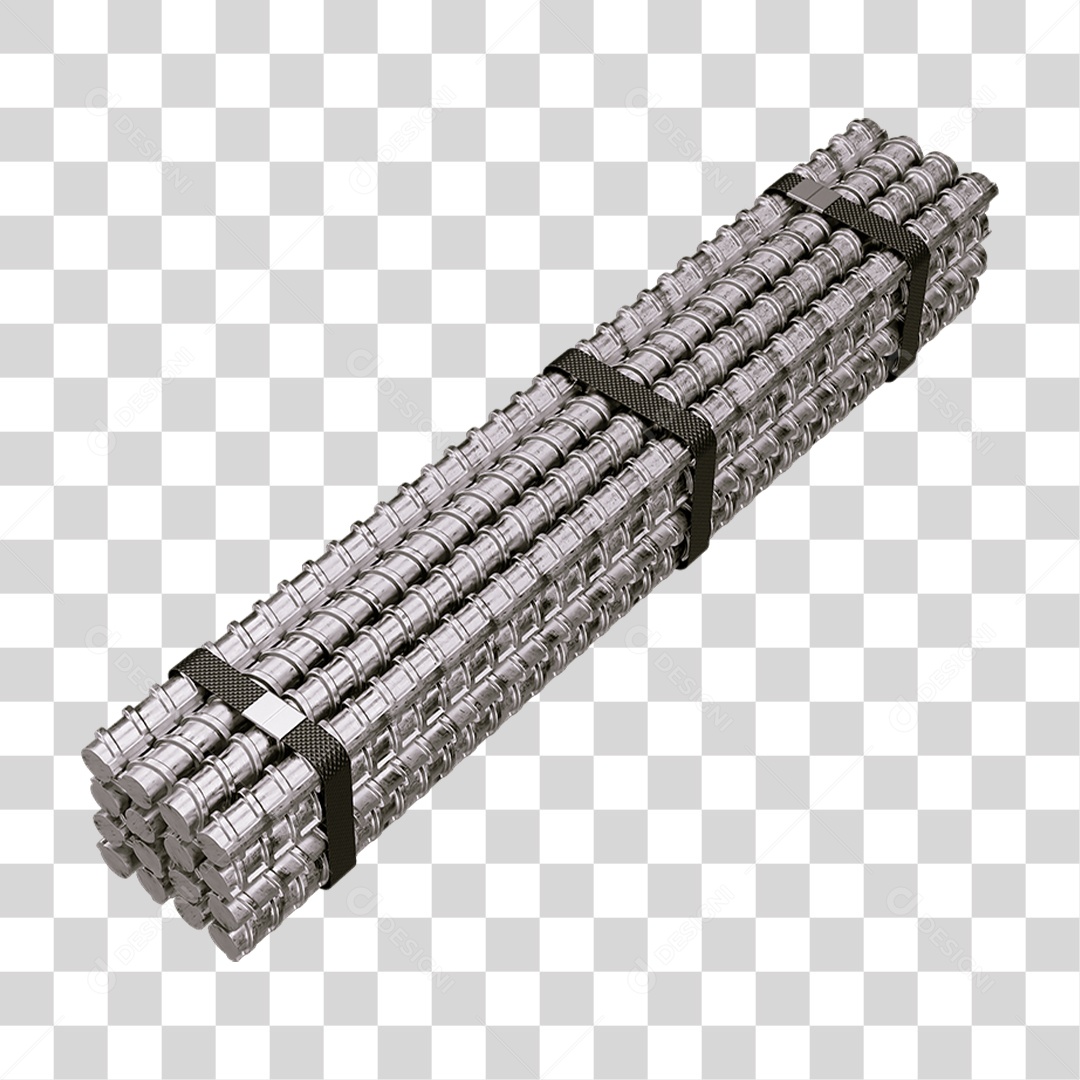 Barra de Ferro Treliça PNG Transparente