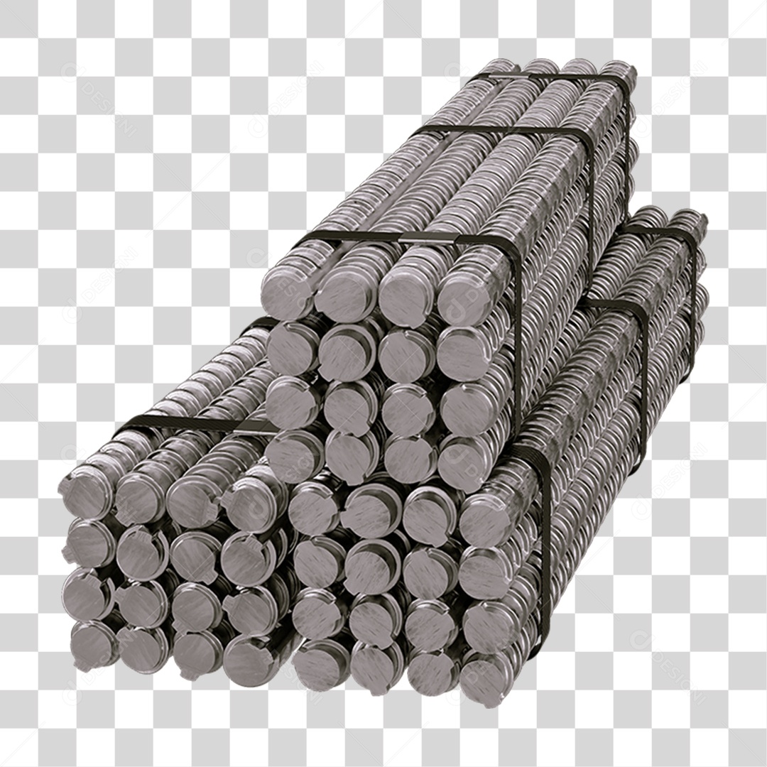 Barra de Ferro Treliça PNG Transparente