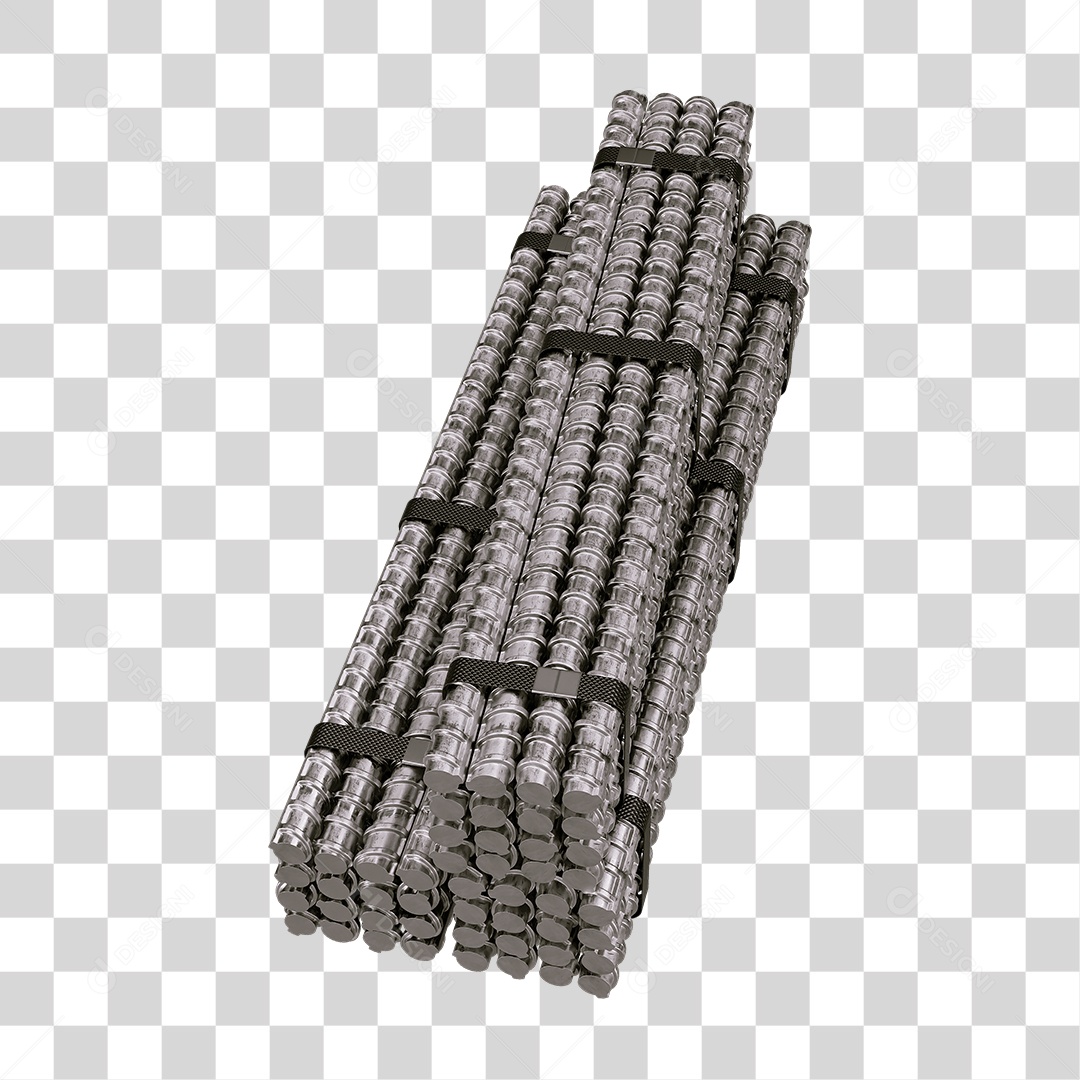 Barra de Ferro Treliça PNG Transparente