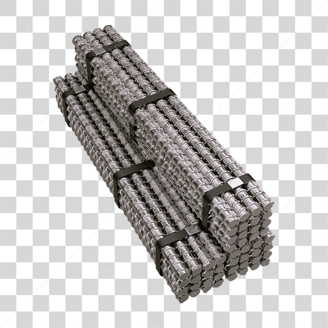 Barra de Ferro Treliça PNG Transparente