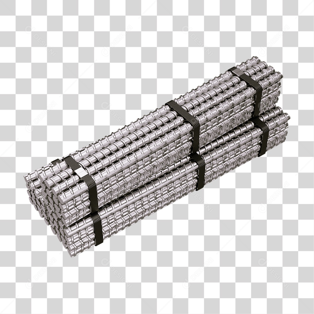 Barra de Ferro Treliça PNG Transparente