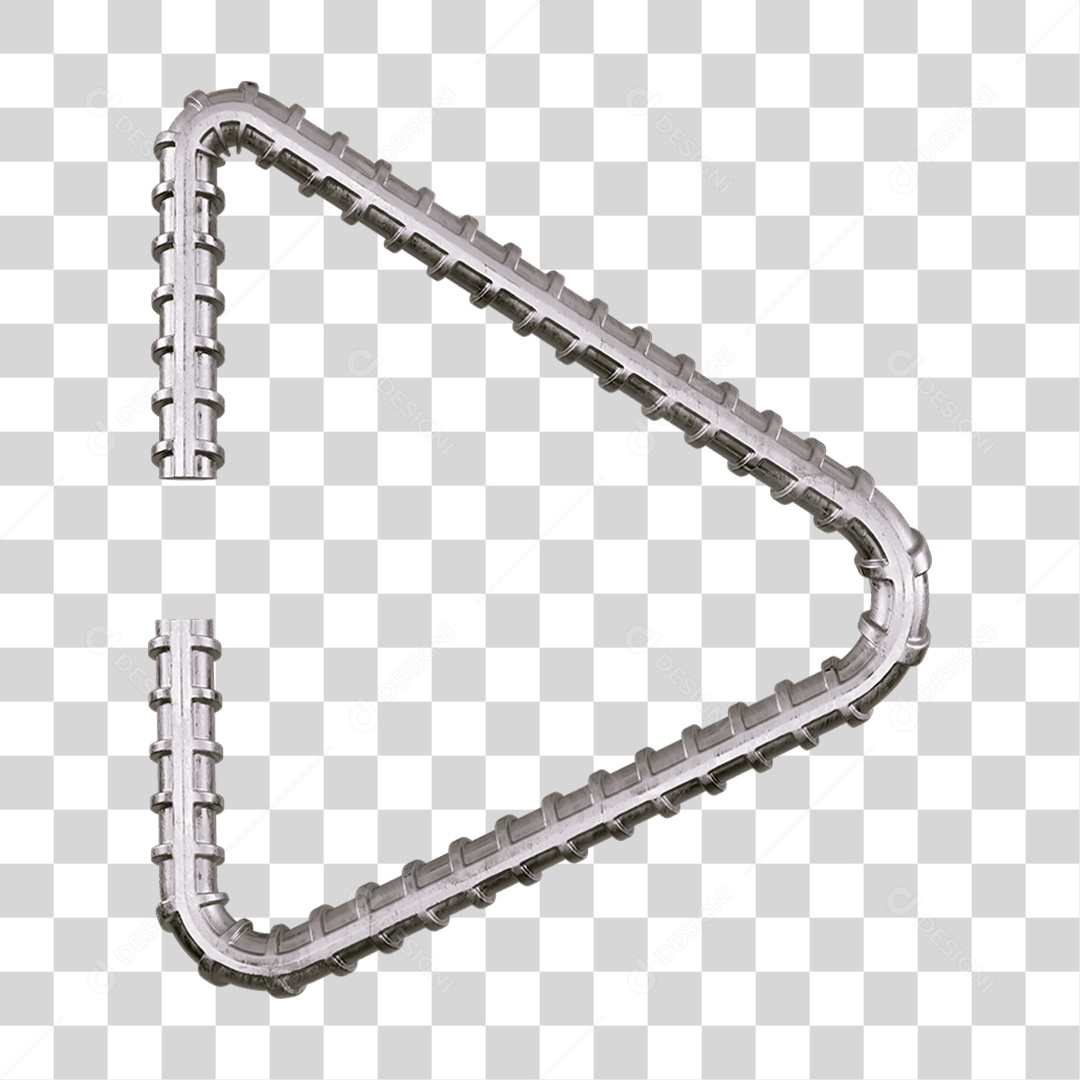 Barra de Ferro Treliça PNG Transparente