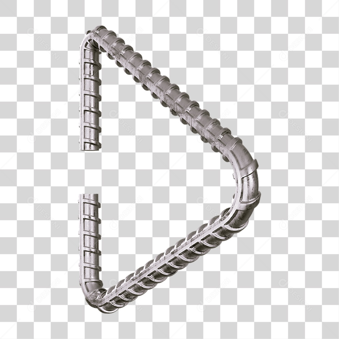 Barra de Ferro Treliça PNG Transparente