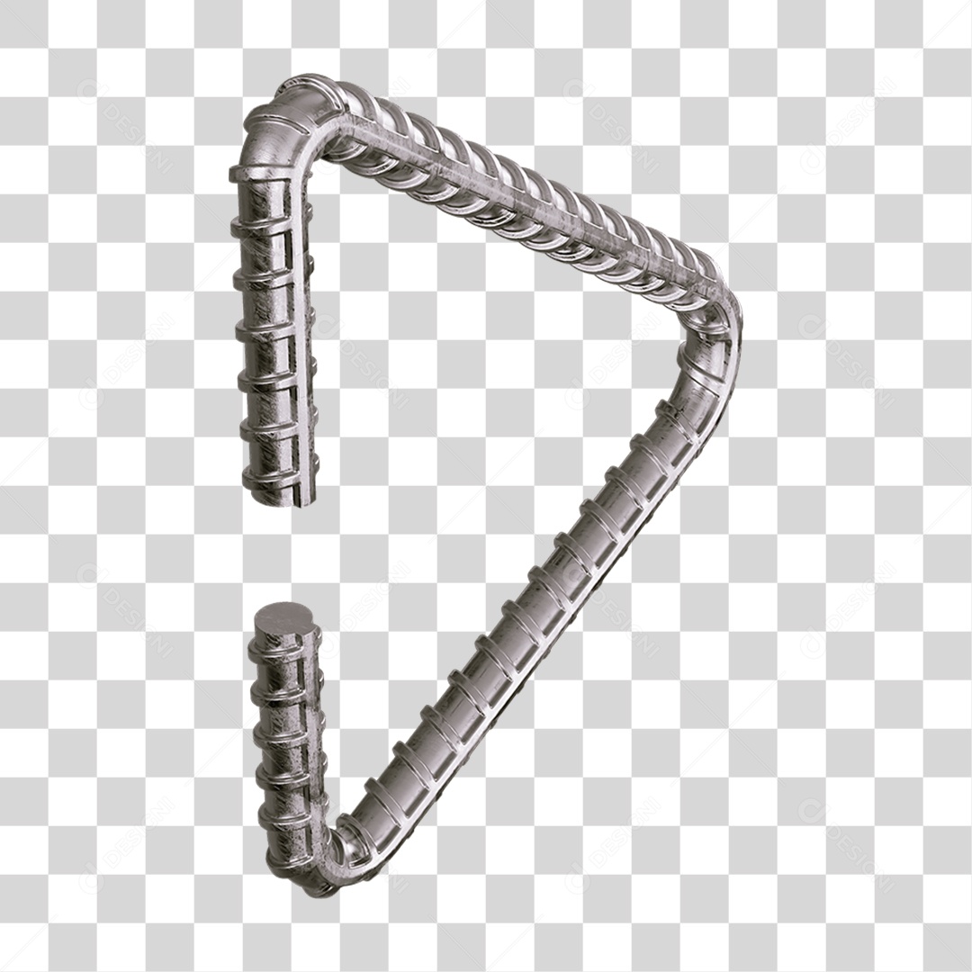 Barra de Ferro Treliça PNG Transparente