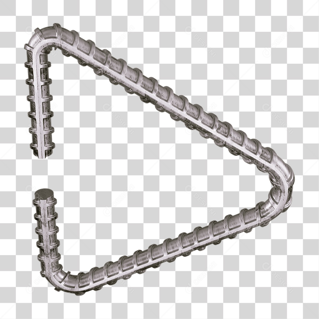 Barra de Ferro Treliça PNG Transparente