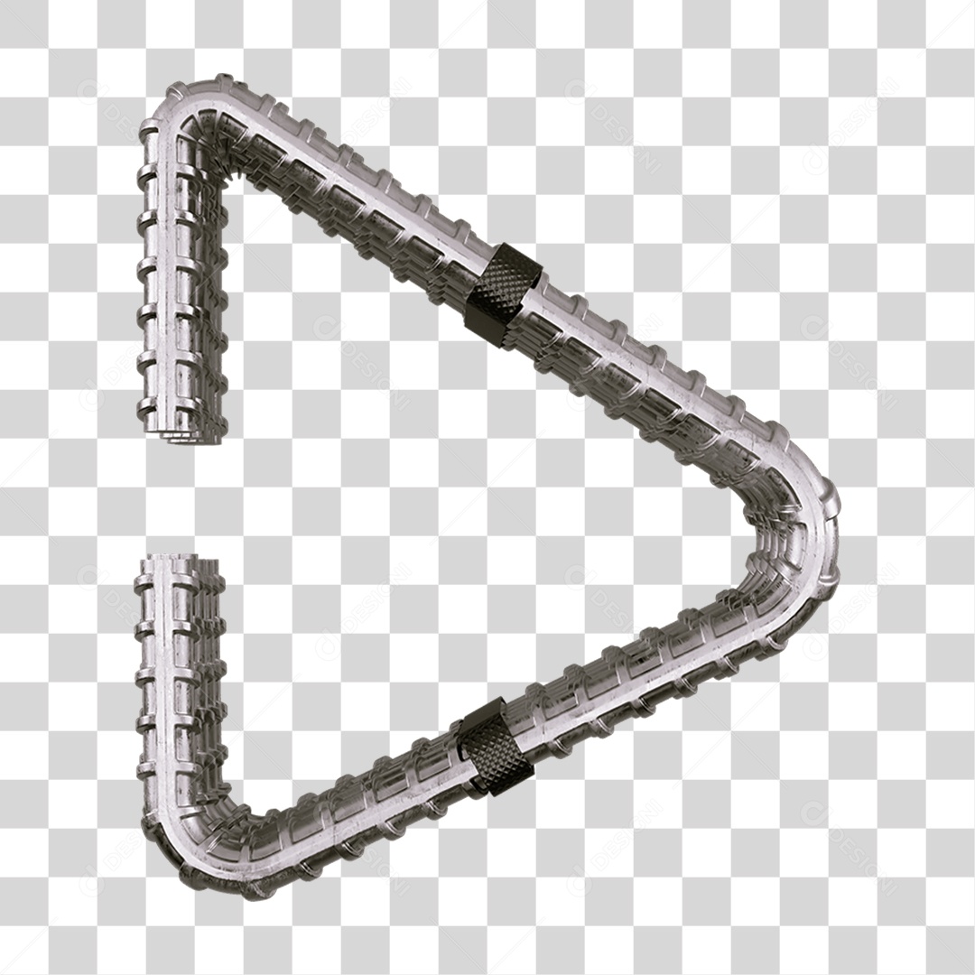 Barra de Ferro Treliça PNG Transparente