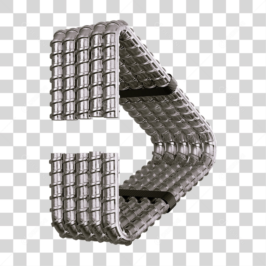 Barra de Ferro Treliça PNG Transparente