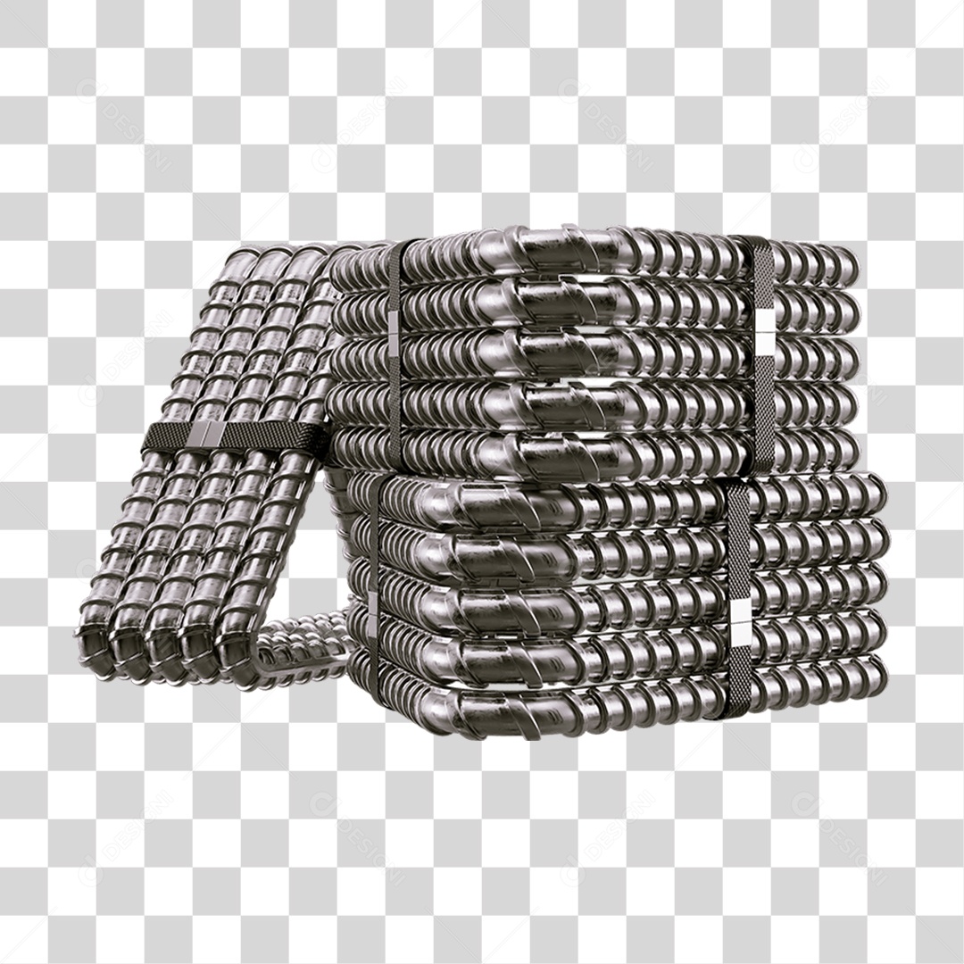 Barra de Ferro Treliça PNG Transparente